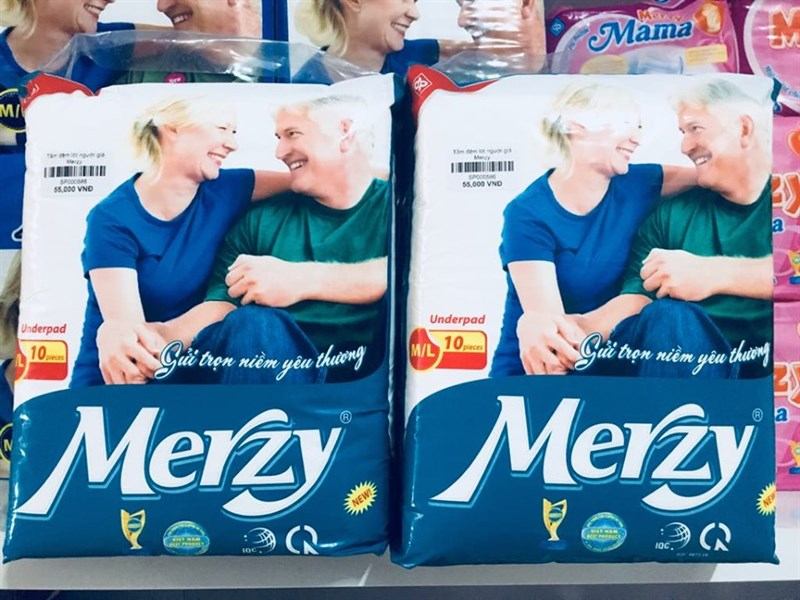 Tã dán người già Merzy