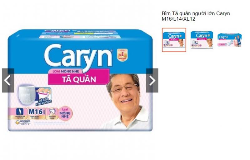 Tã người lớn Caryn