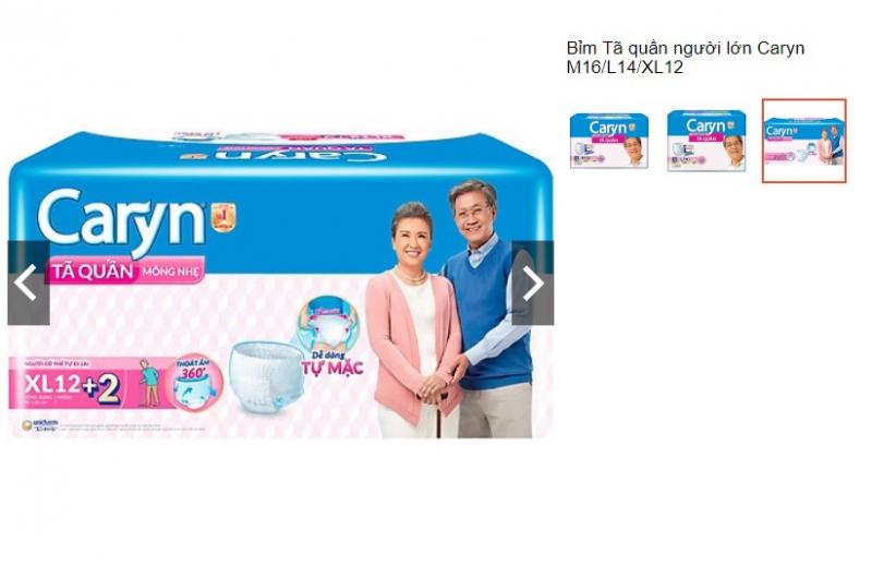 Tã người lớn Caryn