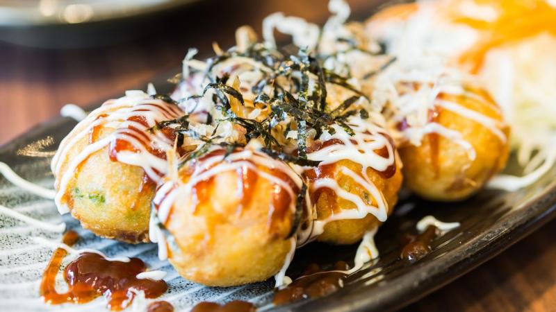 Takoyaki - Bánh bạch tuột nướng