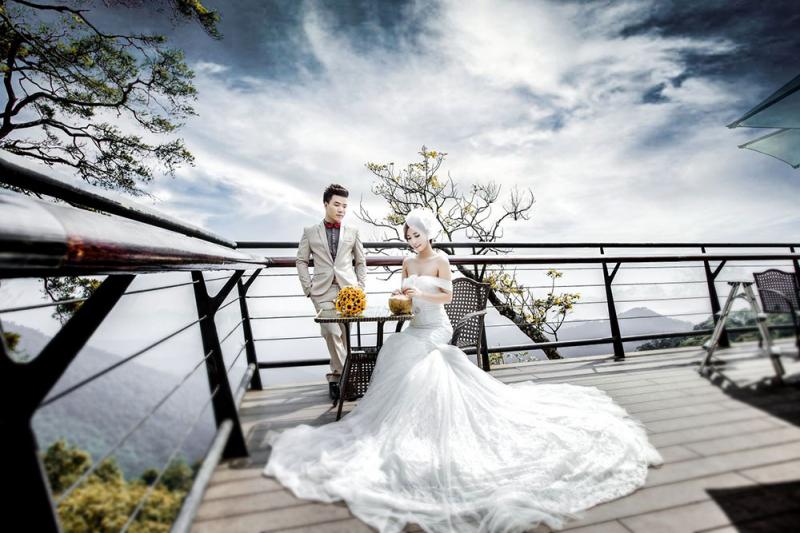 Tam Đảo có rất nhiều địa điểm để các cặp đôi chụp ảnh cưới 