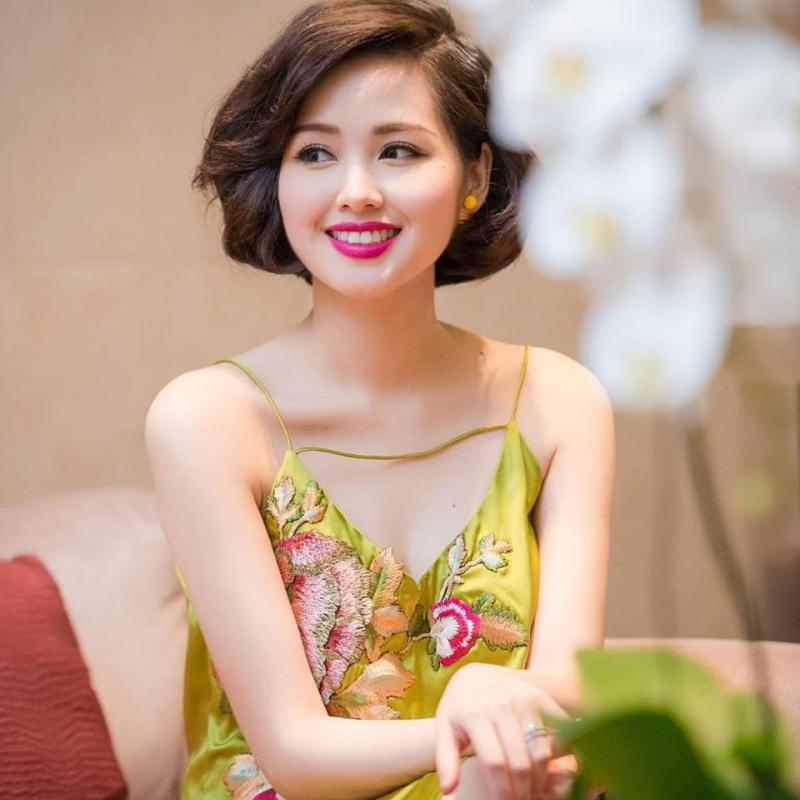 Nụ cười xinh xắn của Tâm Tít.