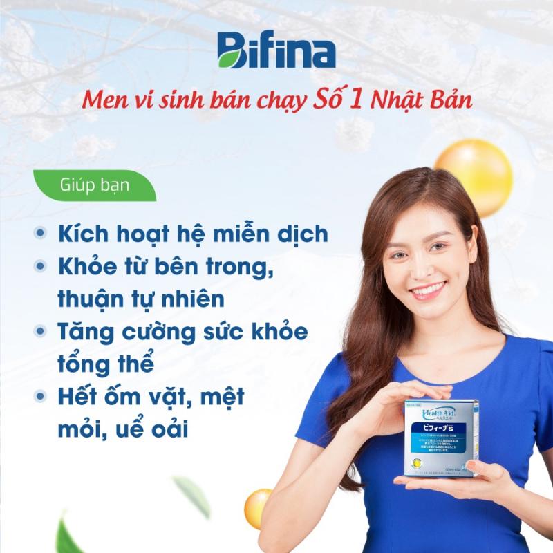 Tăng sức đề kháng, hệ miễn dịch -  Bifina Nhật Bản, loại S