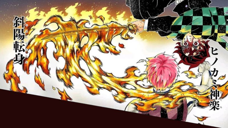 Tanjiro Kamado lấy đầu Akaza