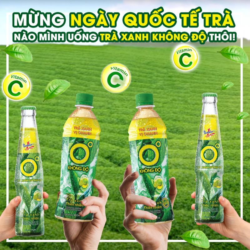 Sản phẩm trà xanh không độ