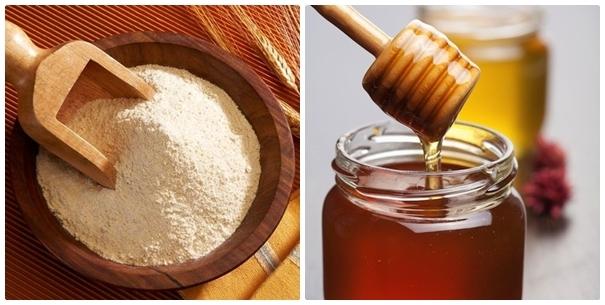 Tẩy da chết bằng mật ong và banking soda