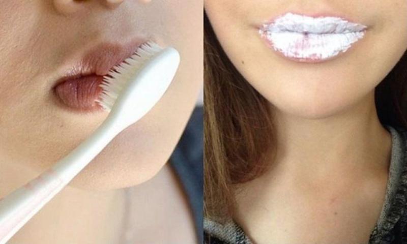 Việc tẩy tế bào chết trên môi giúp các bạn gái có một đôi môi hồng hào, căng mọng, khoẻ mạnh và đầy quyến rũ