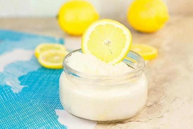 Tẩy tế bào chết bằng chanh và muối
