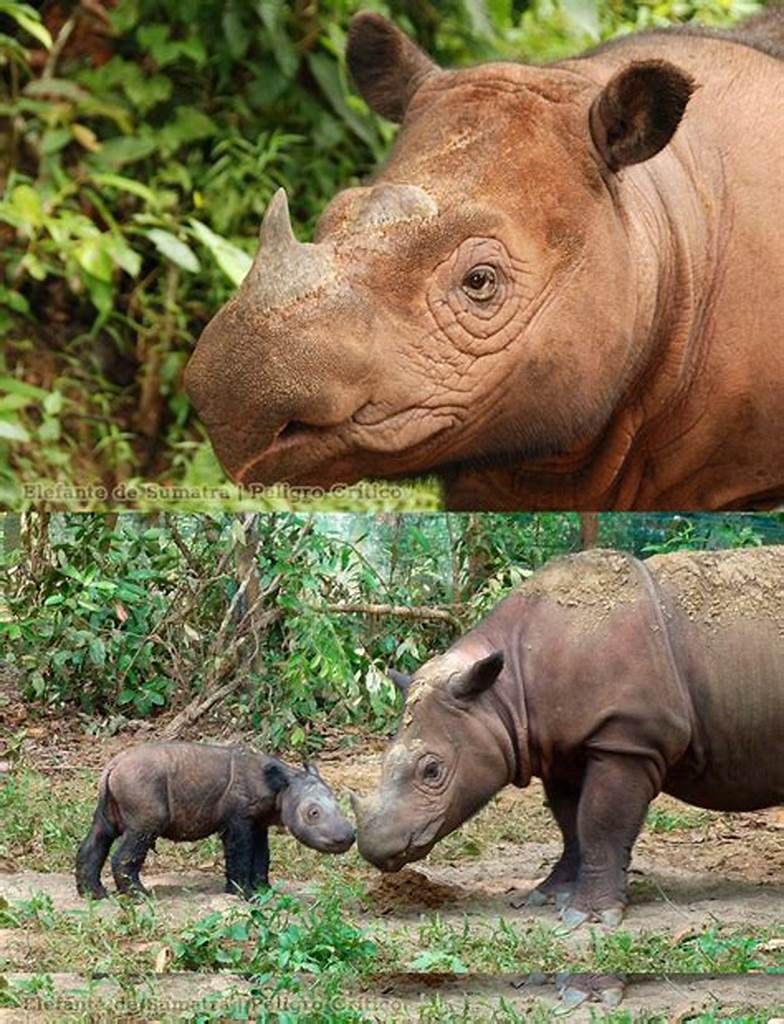 Tê giác Sumatra - Dicerorhinus sumatlingsis