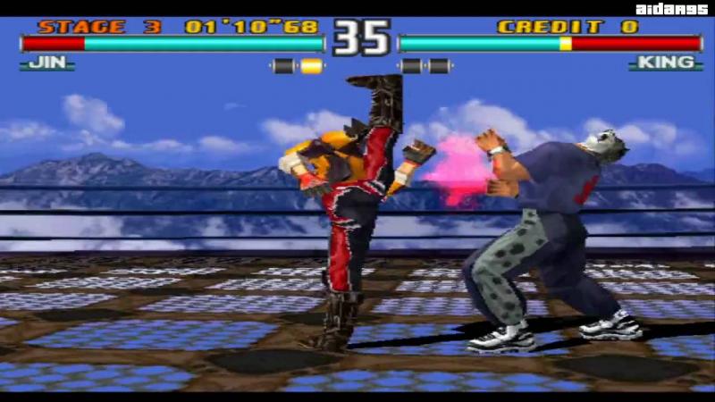 Tựa game Tekken 3 trên máy PS1