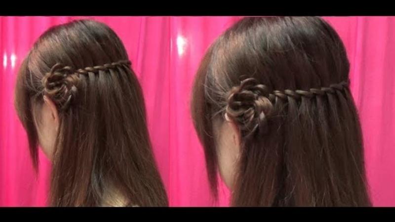 Biến tấu với kiểu tóc thác nước
