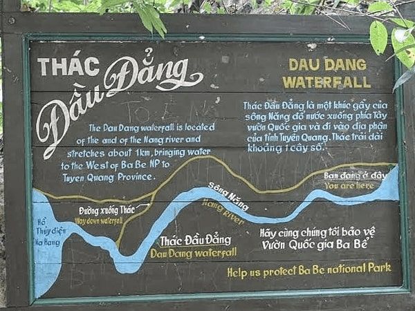 Đường đến thác Đầu Đẳng