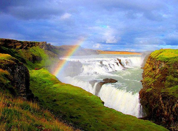 Vẻ đẹp của thác Gullfoss