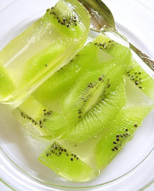 Thạch rau câu kiwi