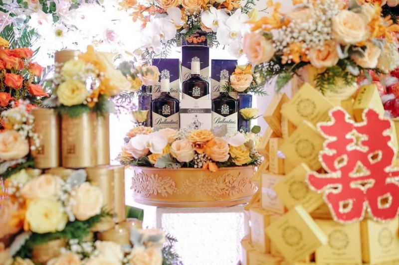 Tráp cưới tại Thái Vy Wedding & Events