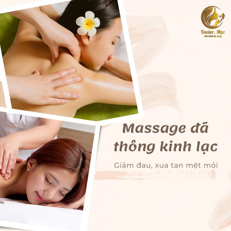 Massage đả thông kinh lạc tại Dr.Mạc