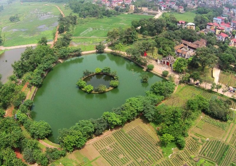 Toàn cảnh khu di tích thành Cổ Loa