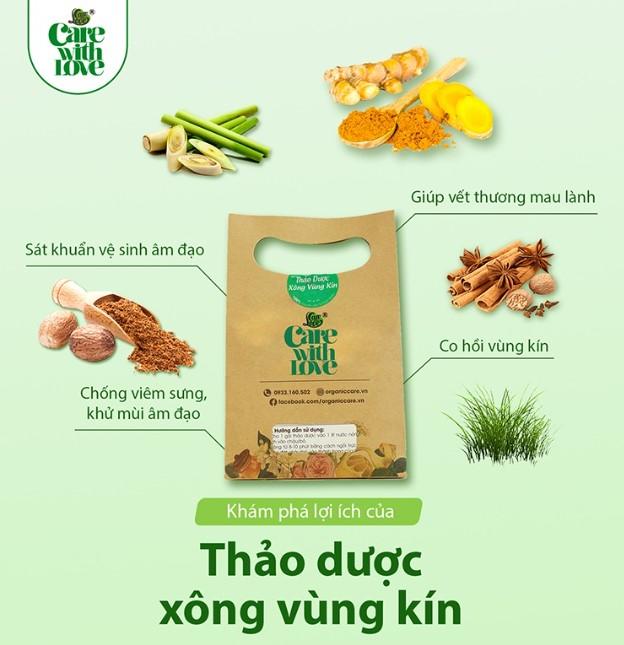 Thảo dược xông vùng kín Care With Love