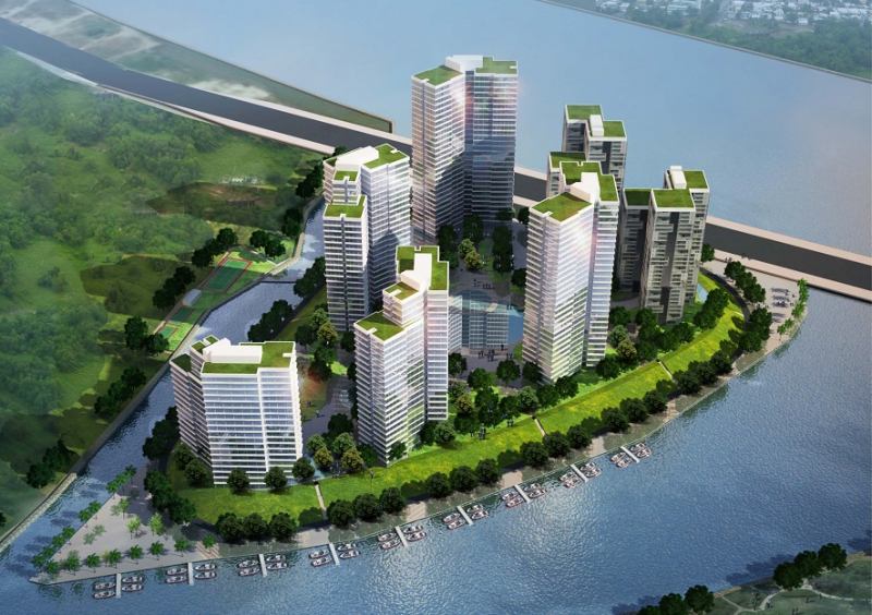 Tháp Maldives tại Đảo Kim Cương