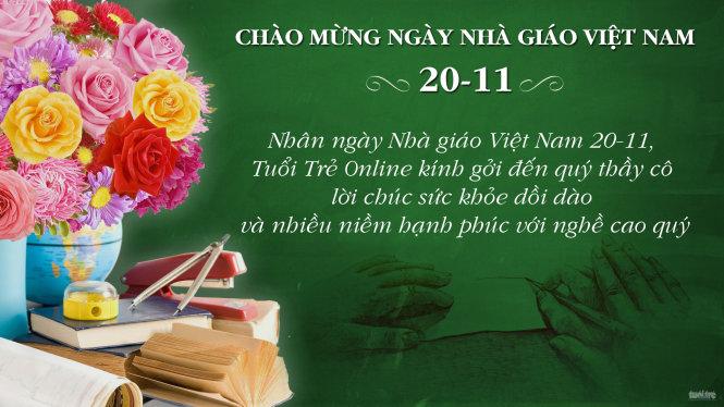 Lời chúc bằng tiếng anh dành cho thầy cô nhân ngày 20-11 hay số 5