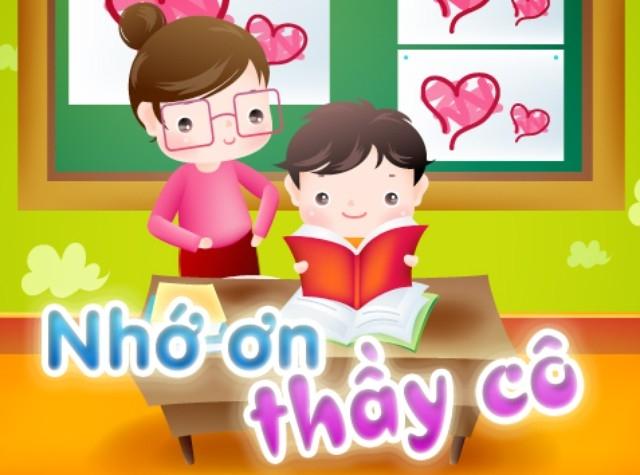 Nhớ công ơn cô thầy