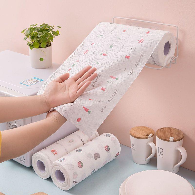 Thay thế khăn vải bằng giấy lau