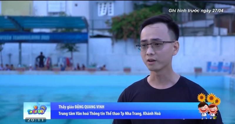 Thầy Vinh dạy bơi Nha Trang