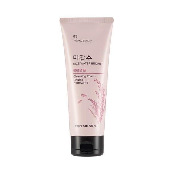 Sữa rửa mặt làm sáng da Thefaceshop Rice Water Bright Facial Foaming Cleanser