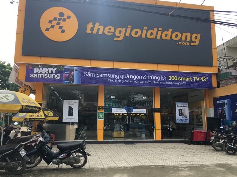 Cơ sở Thế Giới Di Động tại TT. Xuân An, Huyện Nghi Xuân