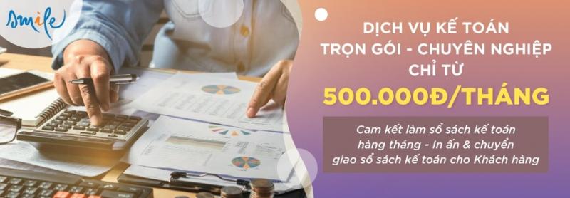 The Smile - Dịch vụ kế toán trọn gói - Báo cáo thuế - Chỉ từ 500.000đ/tháng