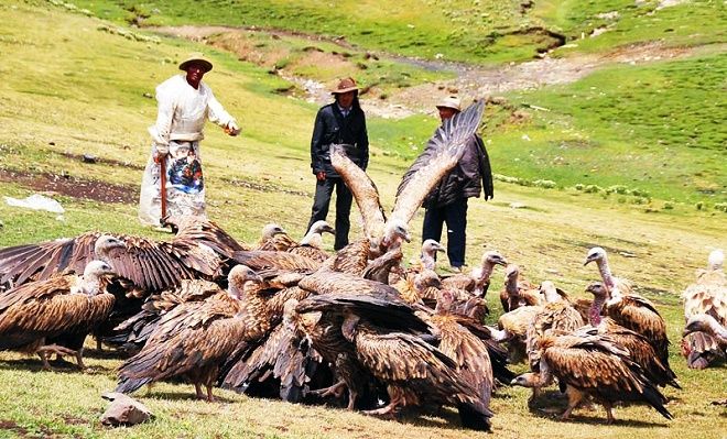 Tục thiên táng ở Nội Mông, Trung Quốc