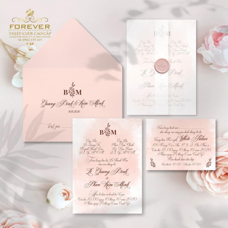 Thiệp cưới cao cấp Forever