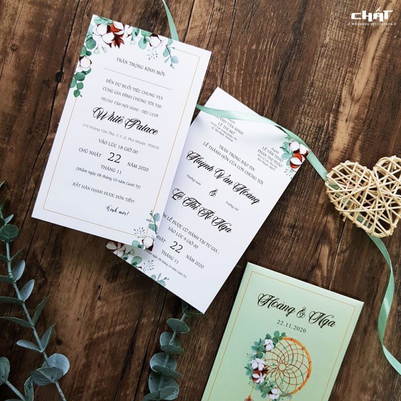 Thiệp Cưới Chất