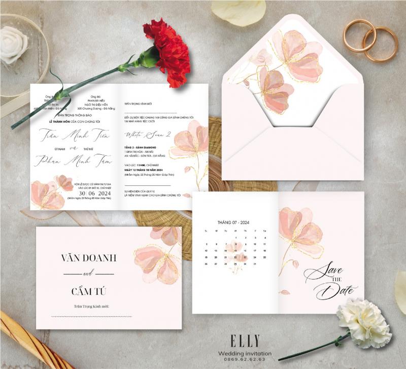 Thiệp cưới ELLY