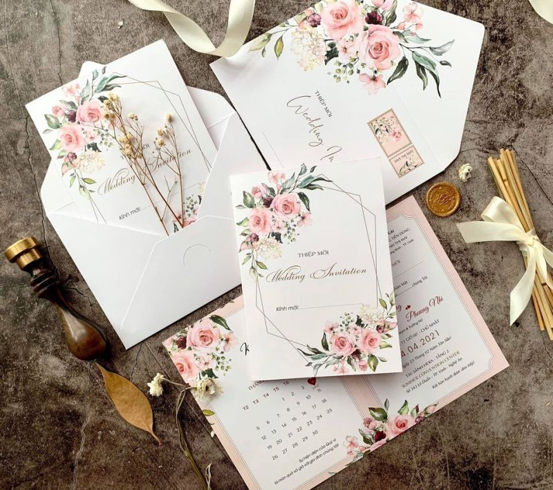 Thiệp Cưới Hải Dương
