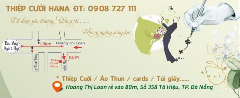 Thiệp cưới Hana Đà Nẵng