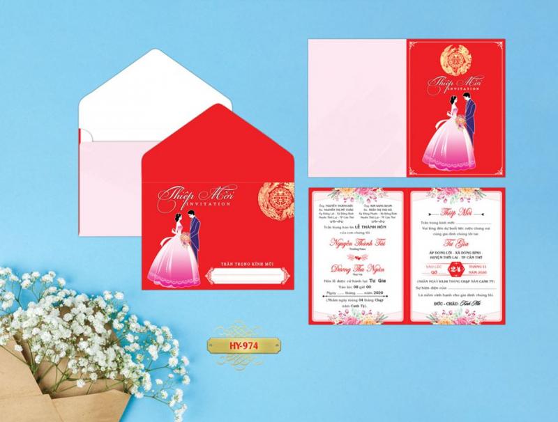 Thiệp cưới Hoàng Hải Yến
