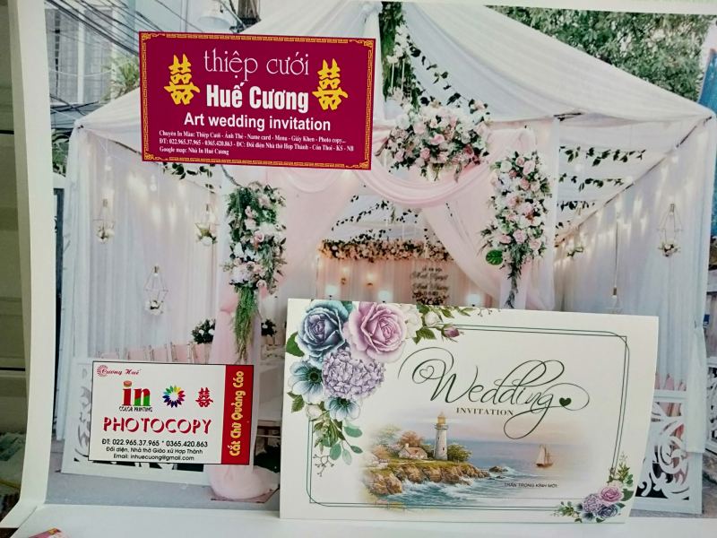 Thiệp Cưới Huế Cương