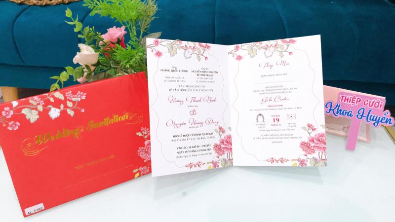 Thiệp Cưới Khoa Huyền - Quảng Ngãi