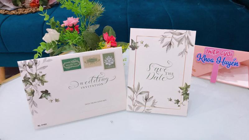 Thiệp Cưới Khoa Huyền - Quảng Ngãi