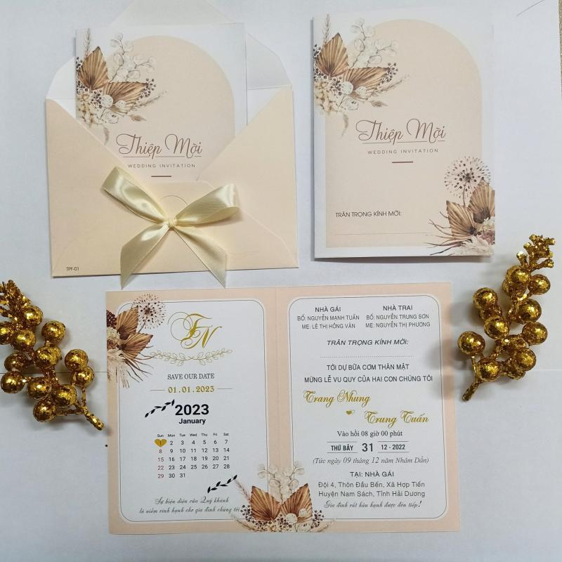 Thiệp cưới Kim Dung