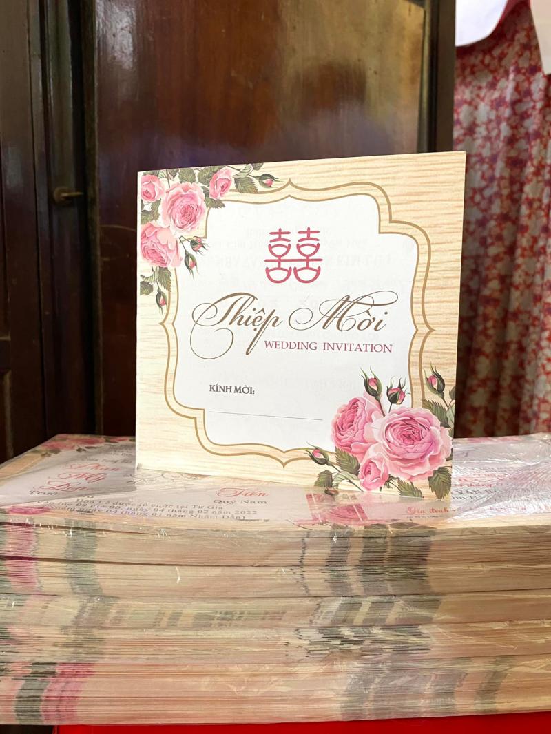 Thiệp Cưới Minh Khai