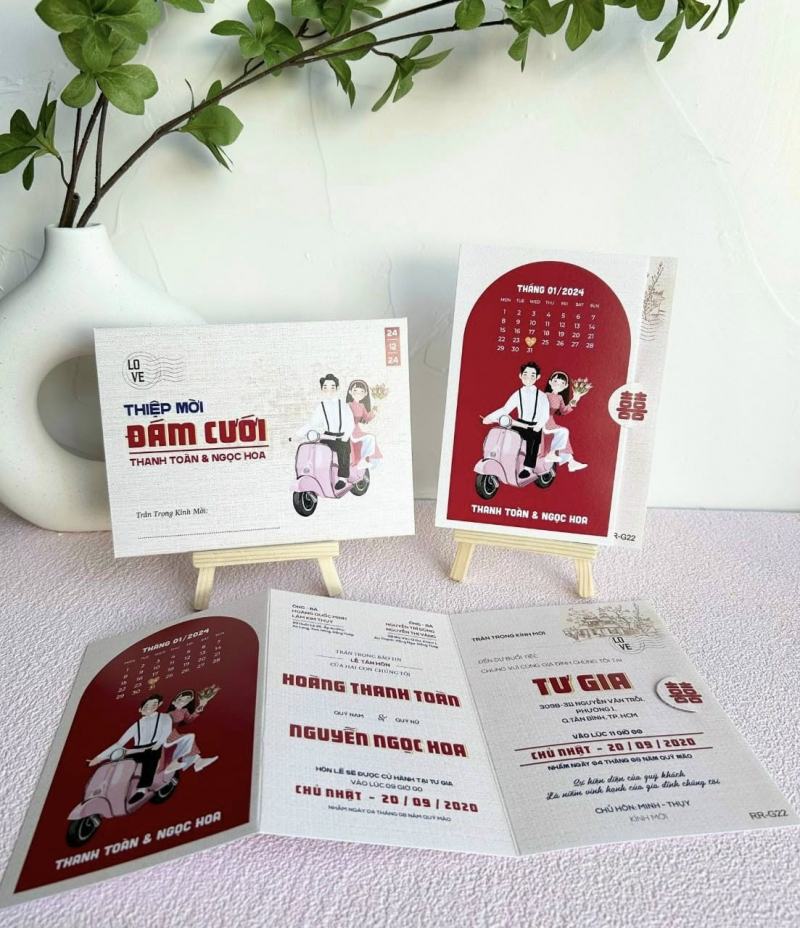 Thiệp Cưới Thiên Ân