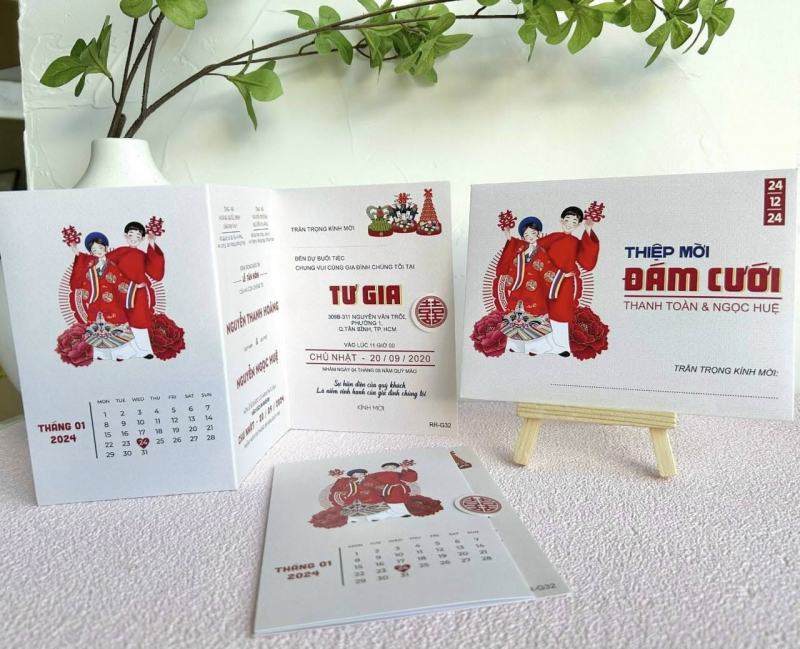 Thiệp Cưới Thiên Ân