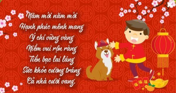 Món quà đơn giản và ý nghĩa cho bố mẹ vào dịp Tết đó chính là tấm thiệp mừng năm mới