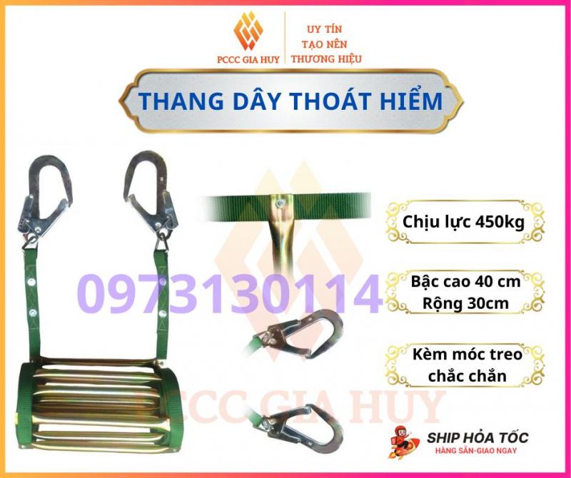 Thang dây thoát hiểm tại Gia Huy