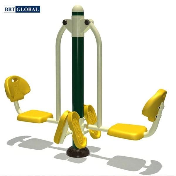 Thiết bị tập ngoài trời đạp chân đôi