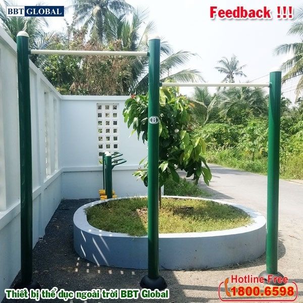 Thiết bị thể dục xà đơn 2 tầng