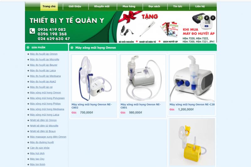 Thiết bị Y tế Quân y