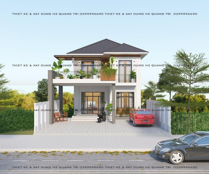 Thiết kế - Thi công Kiến Trúc H2 Quảng Trị
